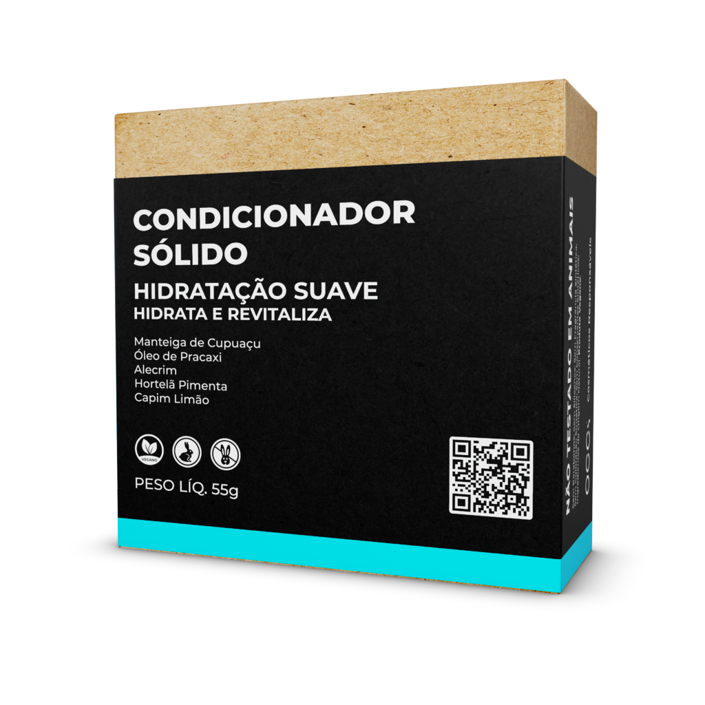 Condicionador sólido em barra OCCs hidratação suave