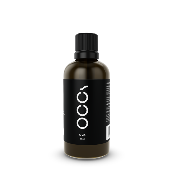 Óleo Vegetal Puro de Uva OCCs com ácidos graxos ômega 6 e ômega 9 e vitamina E.