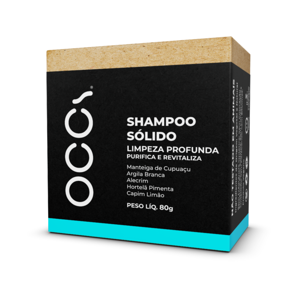 Shampoo Sólido Barra Limpeza Profunda OCCs